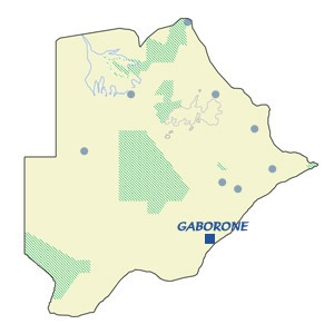 Gaborone Map