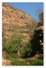 Malaka Gorge, Tswapong Hills