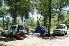South Camp, Nxai Pan National Park South Camp, Nxai Pan National Park
