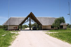 Matswere Gate, Central Kalahari Game Reserve Matswere Gate, Central Kalahari Game Reserve